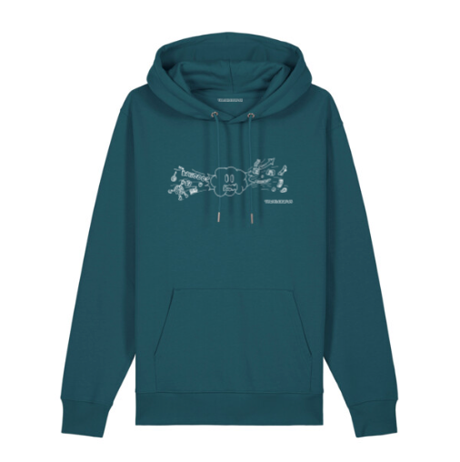 Cloudy Explosion Hoodie