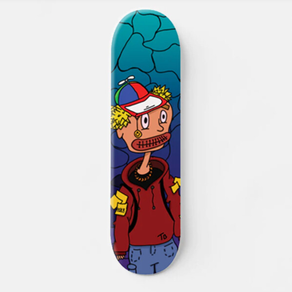 Tcheckie Skateboard Deck