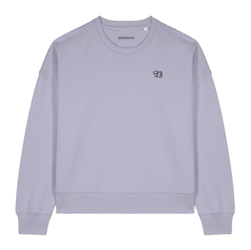 ‘TB' Cropped Sweater