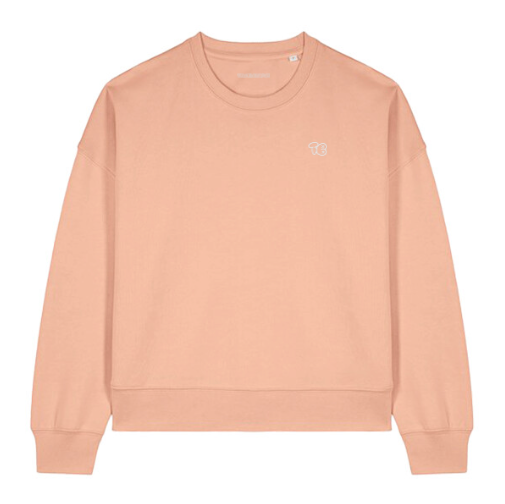 ‘TB' Cropped Sweater