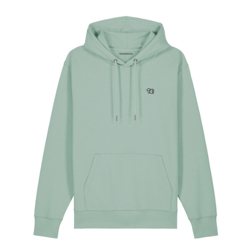 ‘TB' Hoodie Zwart Logo