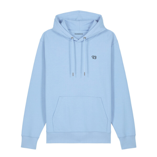 ‘TB' Hoodie Zwart Logo