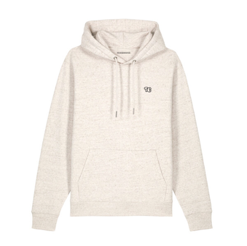 ‘TB' Hoodie Zwart Logo